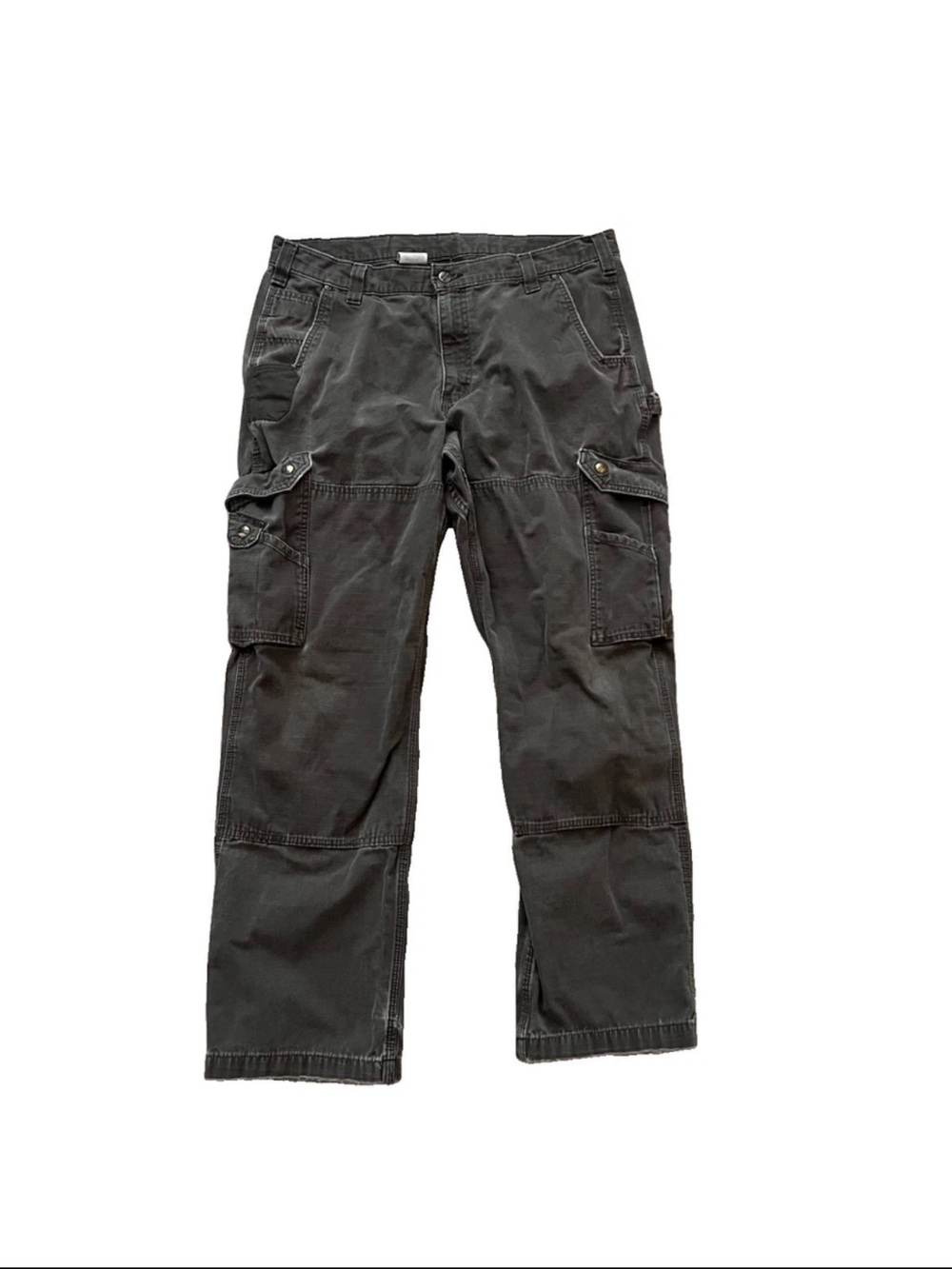 VTG Carhartt Men's B342 DFE Cargo Carpenter Workwear Pants Size 38 Measures 36